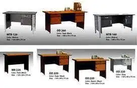 MEJA KANTOR BERBAGAI UKURAN HARGA MULAI 650.000