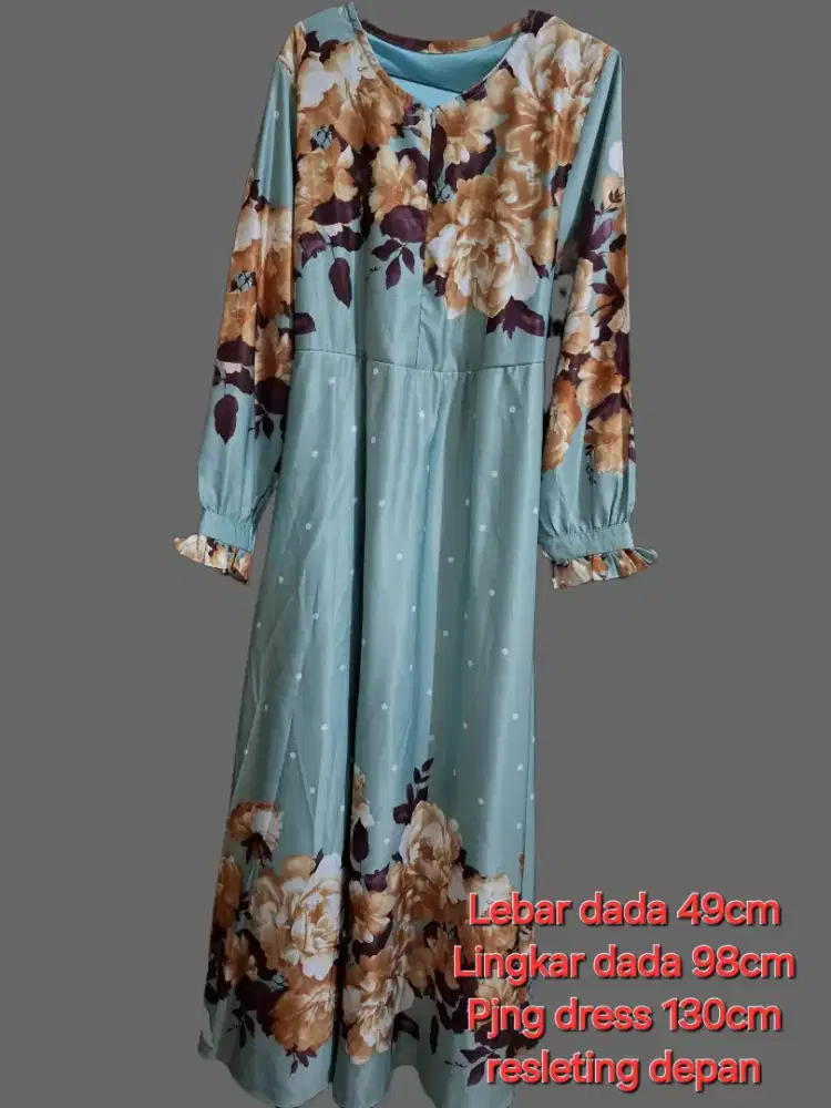 Preloved gamis dress bahan maxmara