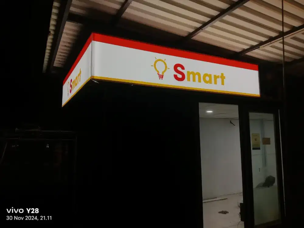 NEON BOX, PYLON SIGN, SIGN BOARD, BILLBOARD