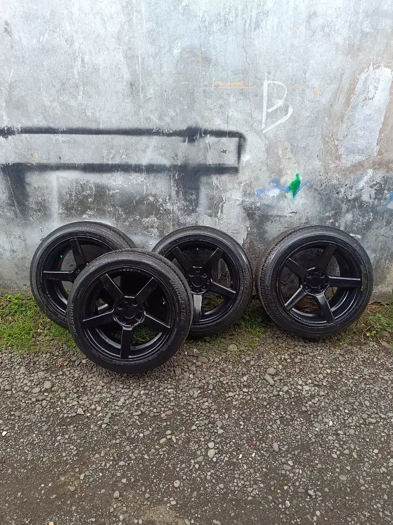 Ban + Velg R16 double pcd