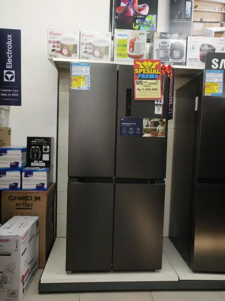 Kredit kulkas Electrolux Side By Side area pinang Tng