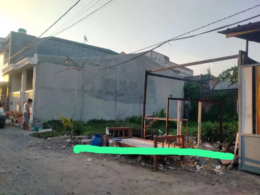 Waru Sidoarjo | Tanah Kavling 90 m² Tambak Oso Wiguna Rungkut MERR