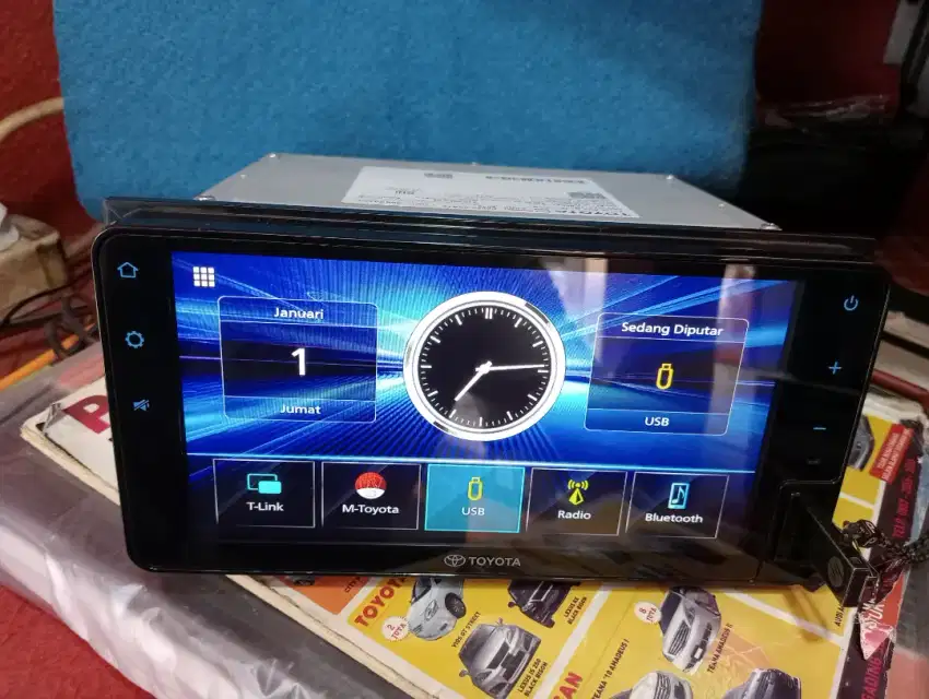 Hu Kenwood original new toyota calya 2023