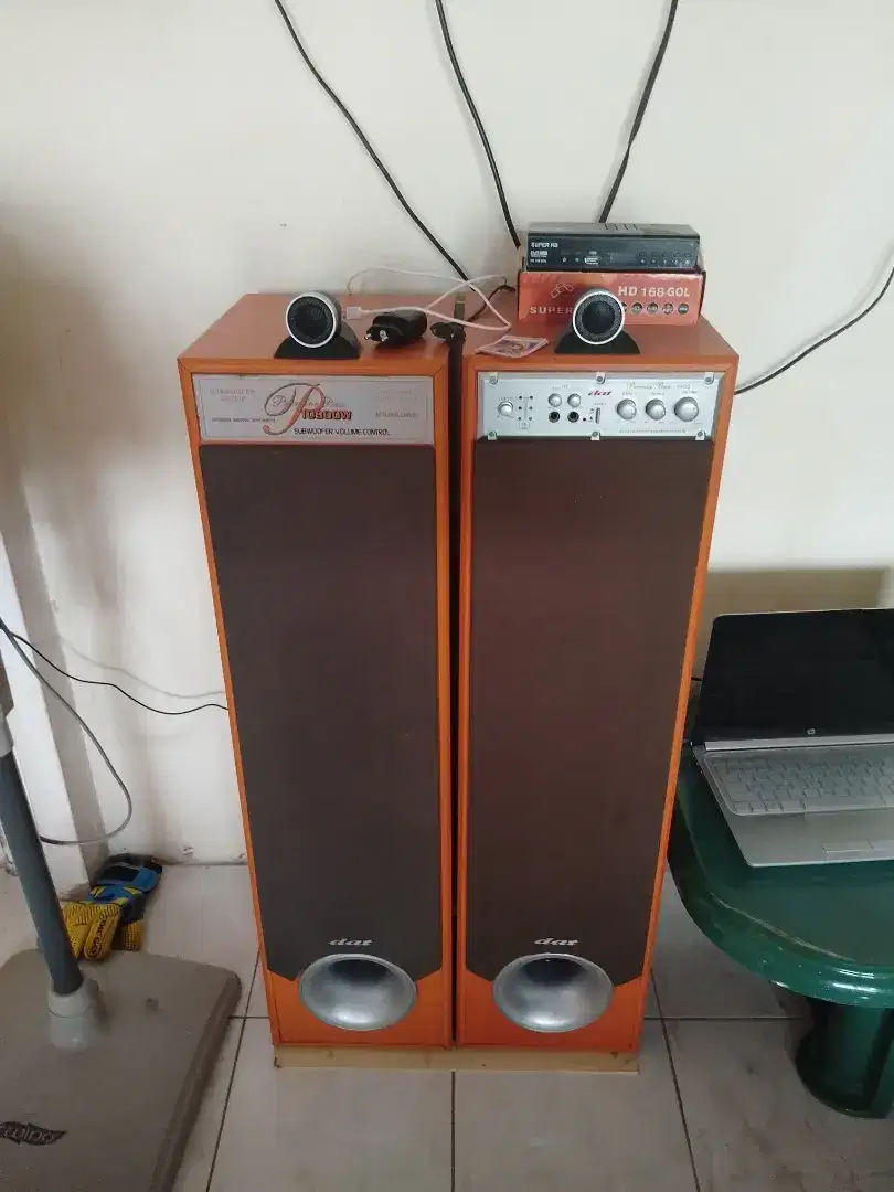 Jual speaker aktif merk DAT