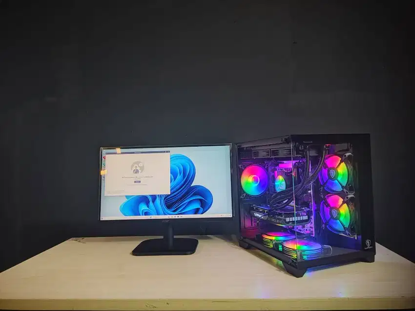 PC Rakitan Gaming Intel Core I5 13400F RAM32GB/VGA RTX 4060 Zotac