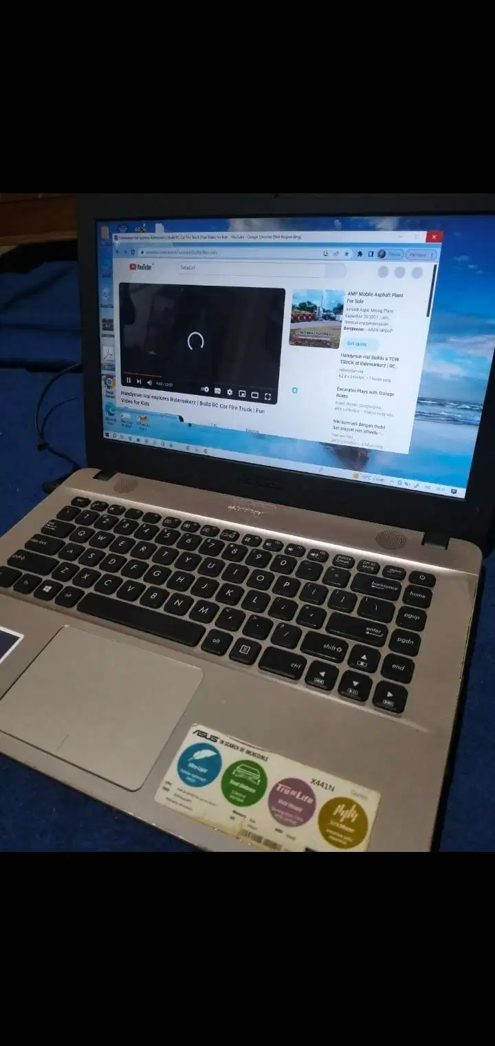 Laptop asuz x441n