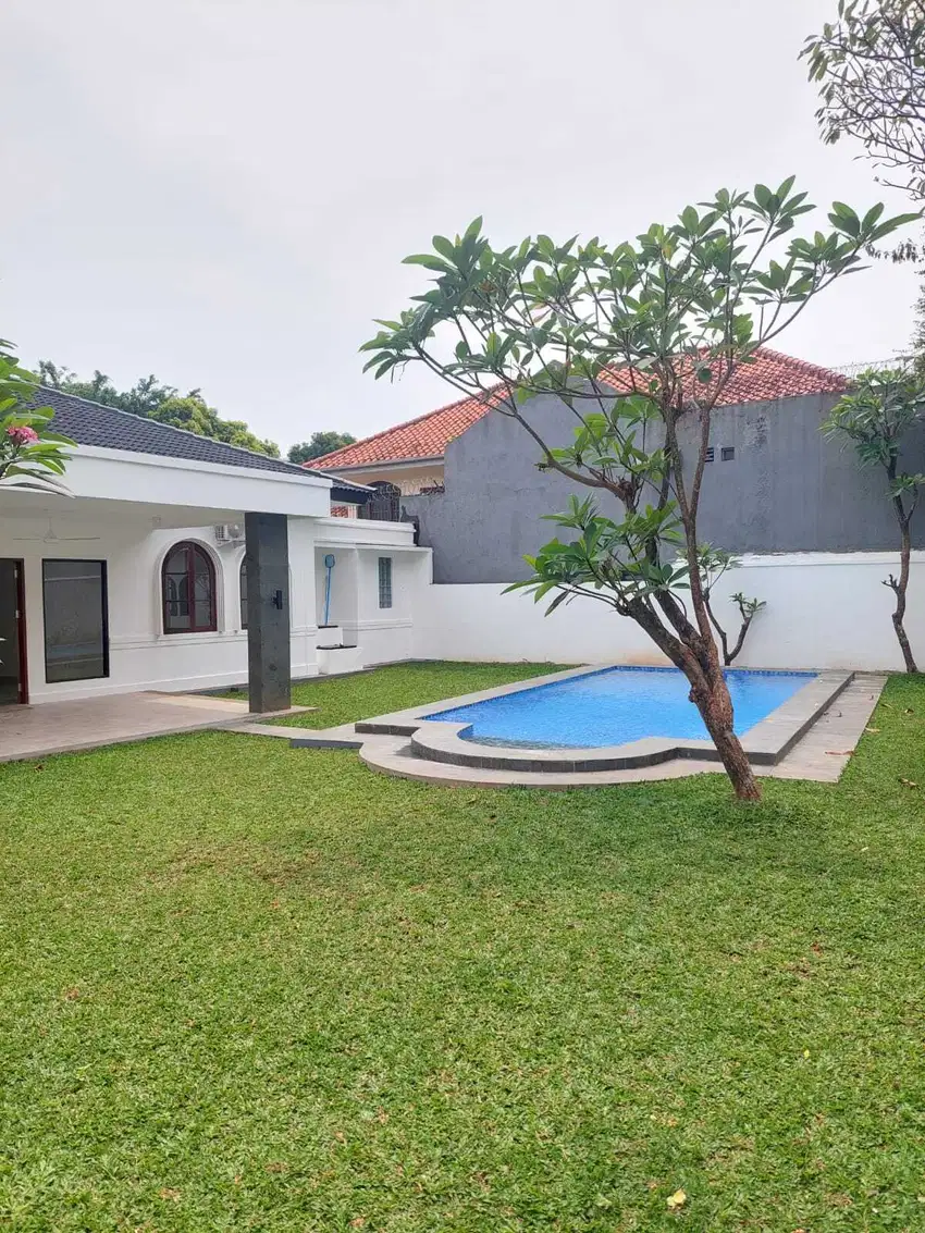 Sewa Rumah Minimalis Modern 1 Lt di Kemang Jaksel, Bisa Utk Kantor