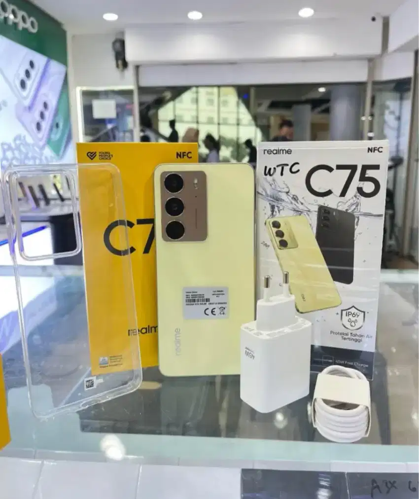 REALME C75 NFC 24/256 HP TAHAN AIR (DIJAMIN TAHAN AIR)