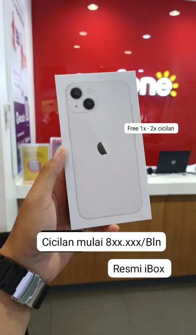 iPhone 13 128GB Resmi Box Cash&cicilan Erafone Pemalang