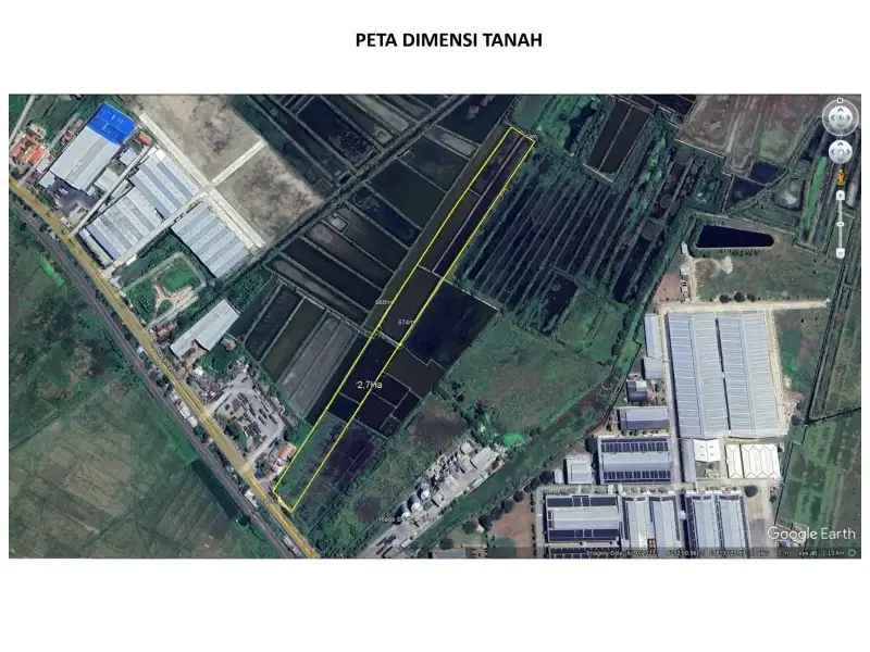 tanah zona industri di Brebes