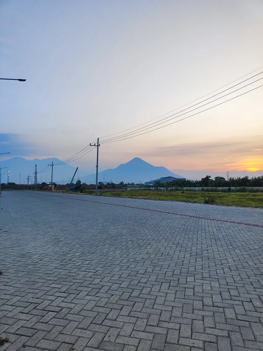 Tanah Kavling Industri Strategis Mepet Pintu TOLL Akses Kontainer