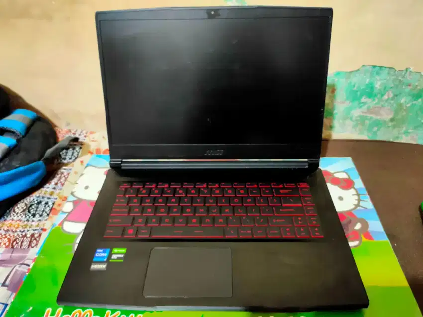 LAPTOP MSI CORE I7 GF63 PEMAKAIAN PRIBADI