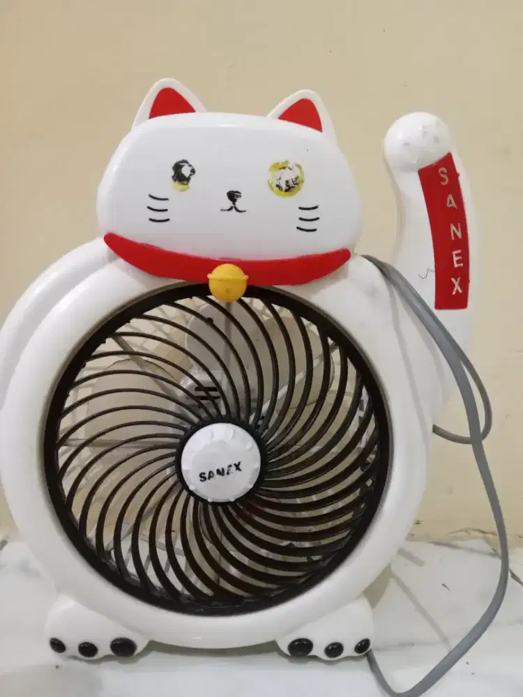 KIPAS ANGIN DUDUK SANEX KARAKTER 6.5 INCH