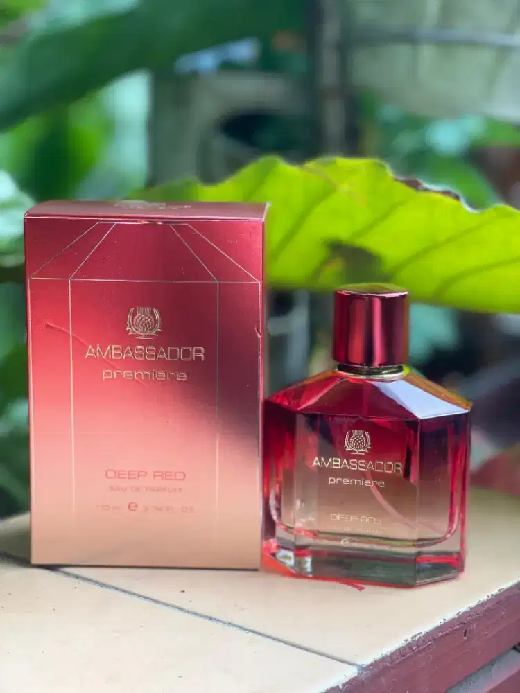 Parfum Ambassador 100ml Red Istimewa Eau de perfume tahan lama