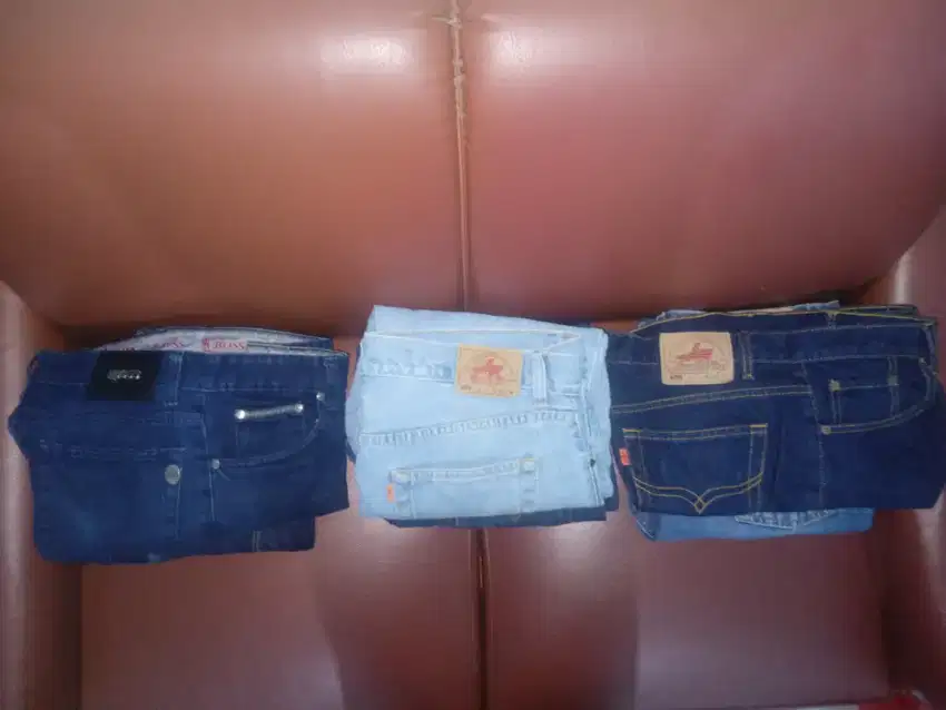 Celana panjang jeans original pria standar