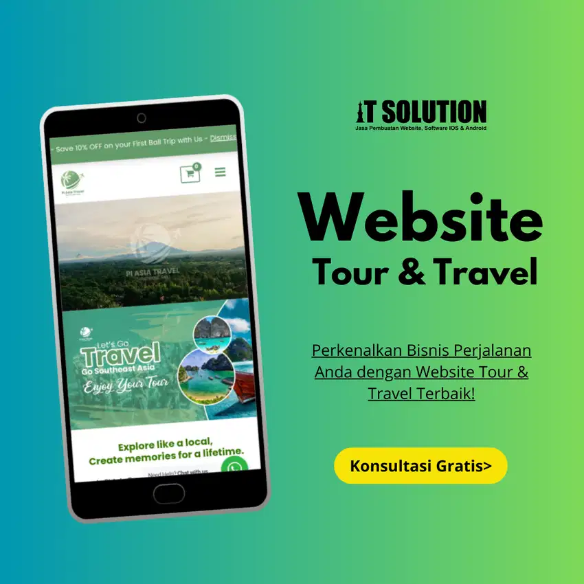 Website Tour Travel Terbaik: Fleksibel, Scalable, dan Siap Pakai