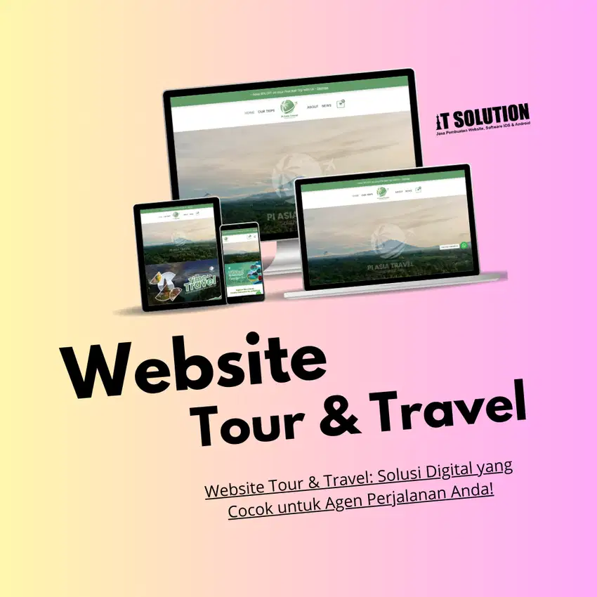 Website Tour Travel Terbaik: Fleksibel, Scalable, dan Siap Pakai