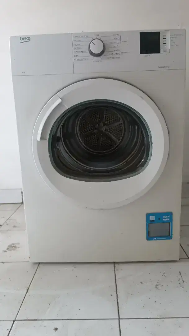 Mesin pengering Beko 8kg bekas laundry