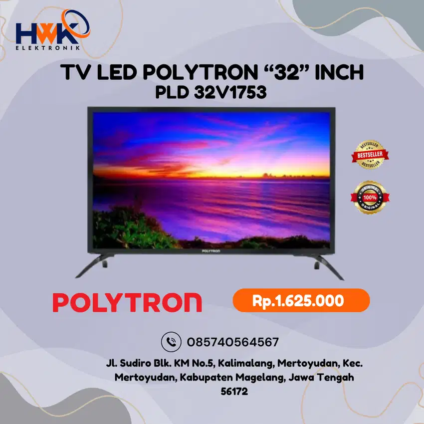 TV LED 32 INCH POLYTRON PLD 32V1753