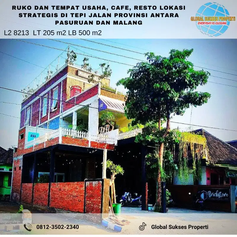 RUMAH TOKO ADA PERLENGKAPAN TOKO HARGA ISTIMEWA DI WONOREJO PASURUAN.