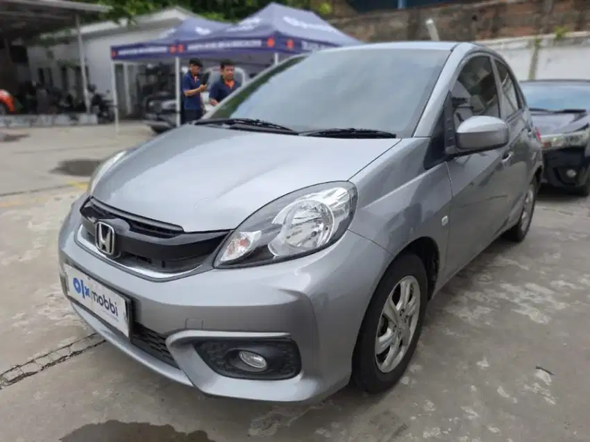 [OLXmobbi]  Honda Brio Satya 1.2 E Bensin-AT 2016 Abu-Abu