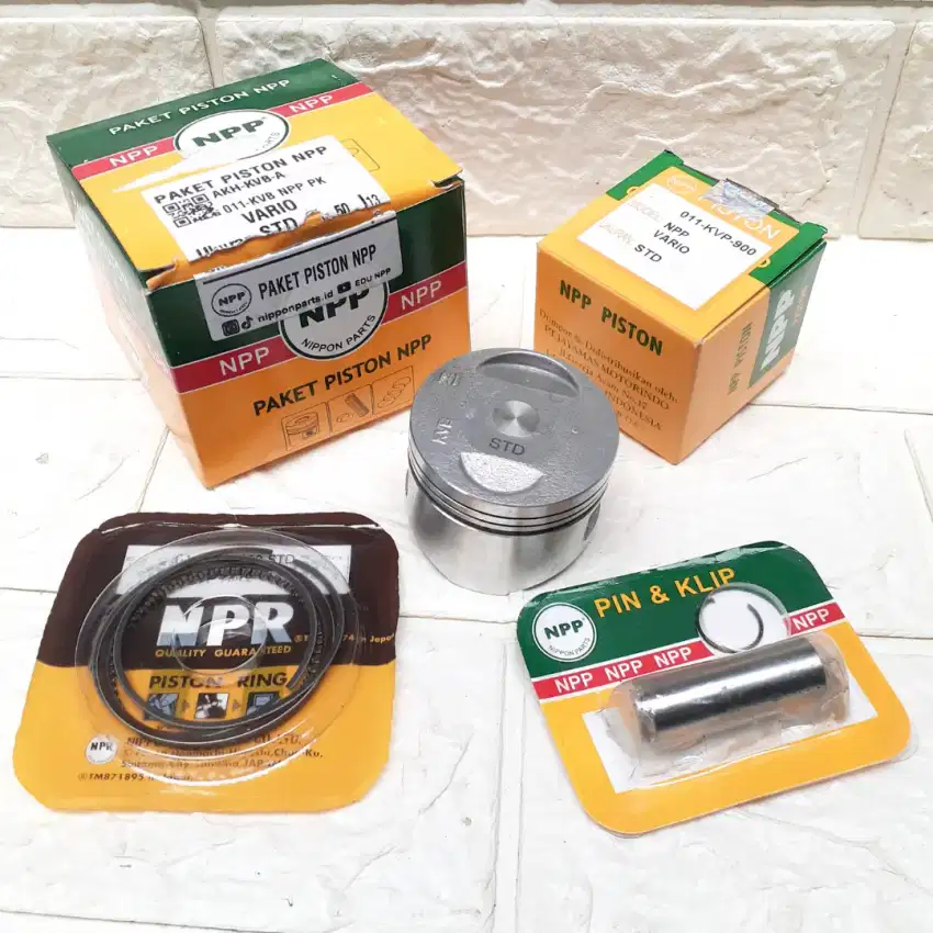 NPP Piston Seher Kit Set VARIO 110 Karburator OZ 50mm STD Original