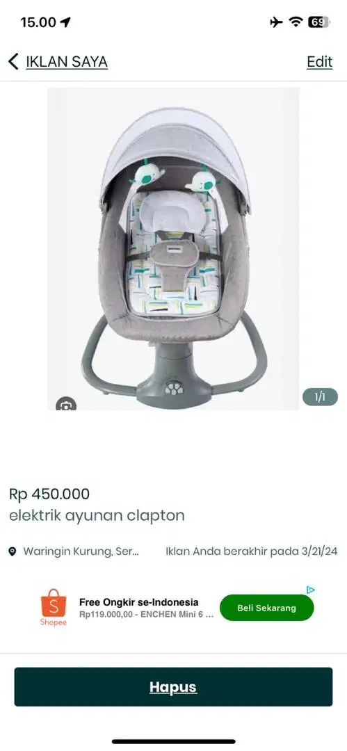 Claptown ayunan elketrik