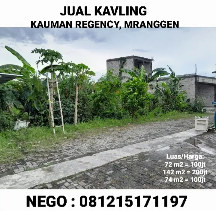 TANAH/KAVLING KAUMAN REGENCY, MRANGGEN, DEMAK, JAWA TENGAH