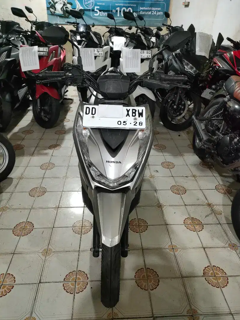 Honda beat street 110 cc 2023 silver