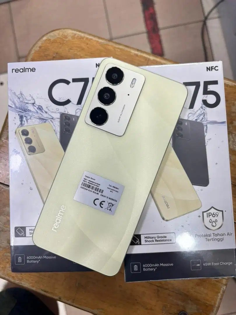 DIJUAL CEPAT REALME C75 TAHAN AIR DAN TAHAN BANTING RAM 16/128GB
