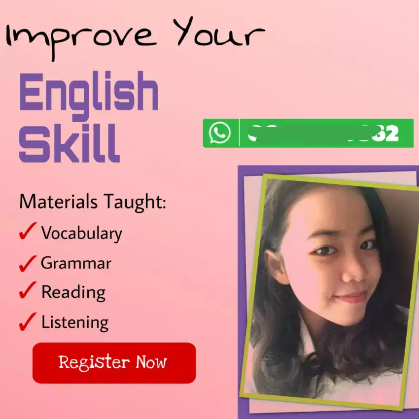 Les Private Bahasa Inggris & Matematika