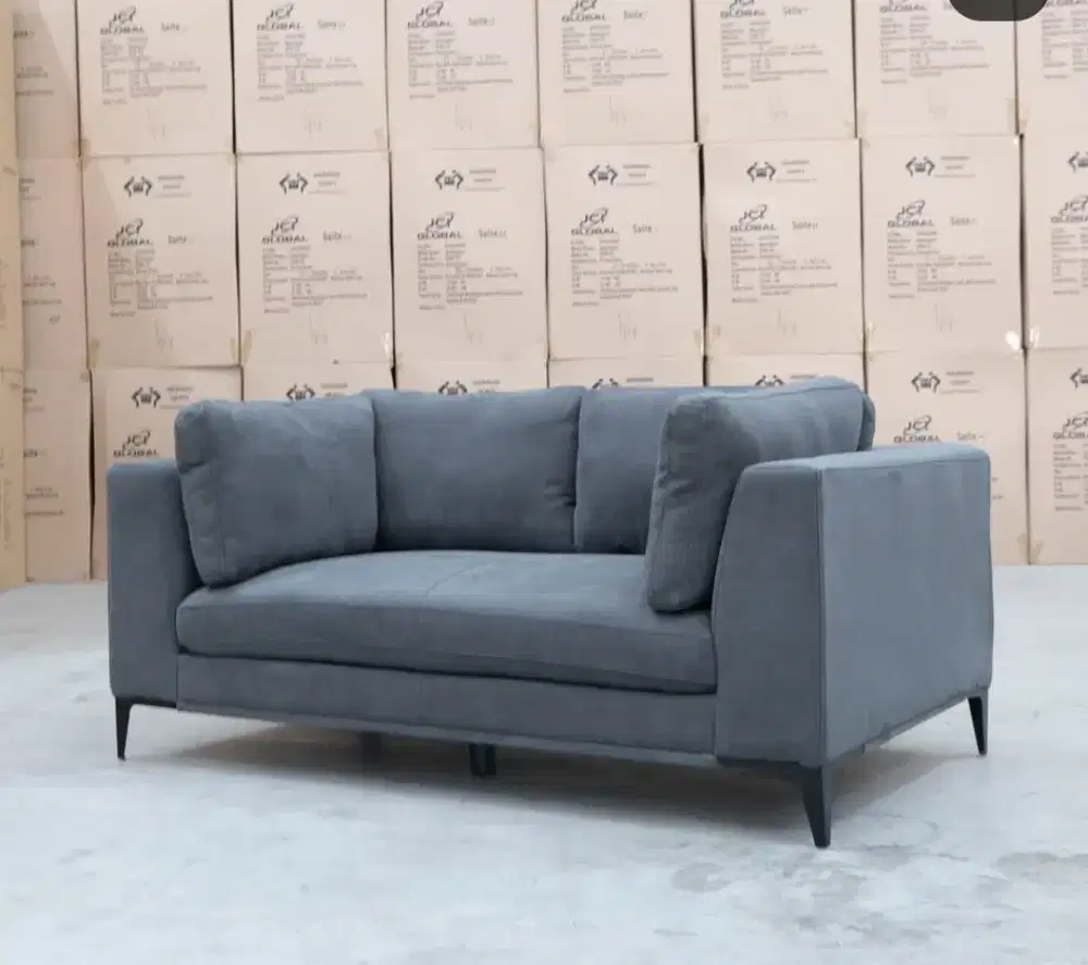 Sofa abu abu minimalis premuim