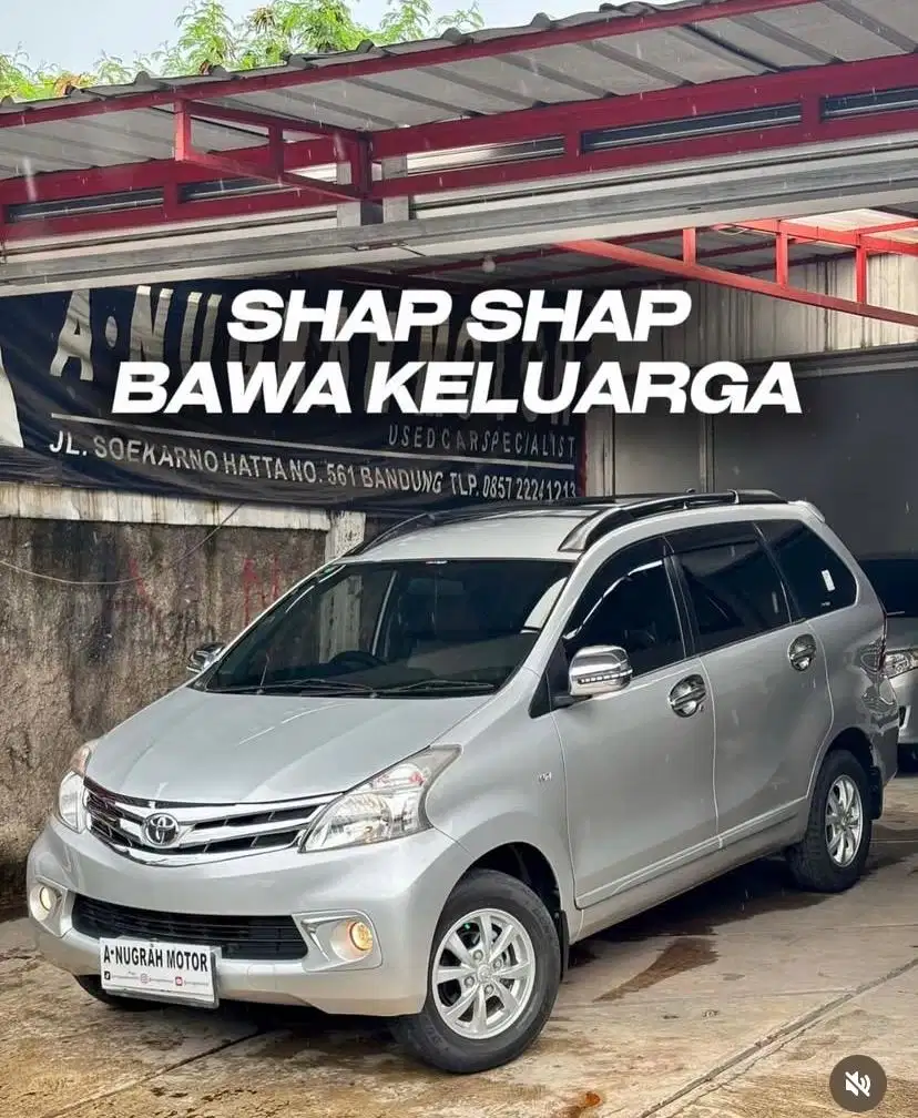 DP 15 JUTA || Toyota AVANZA G 1.3 manual 2013 || anugrahmotor