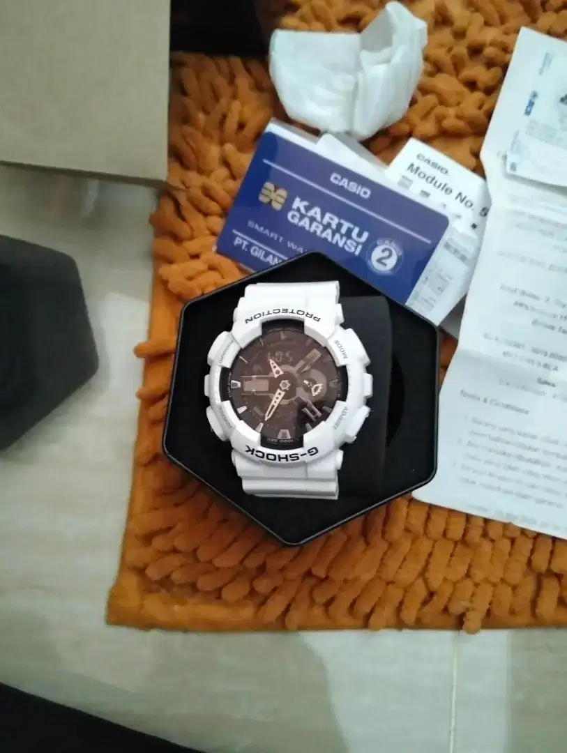 Like new garansi aktif Jual g shock GA 110GW 7ADR original