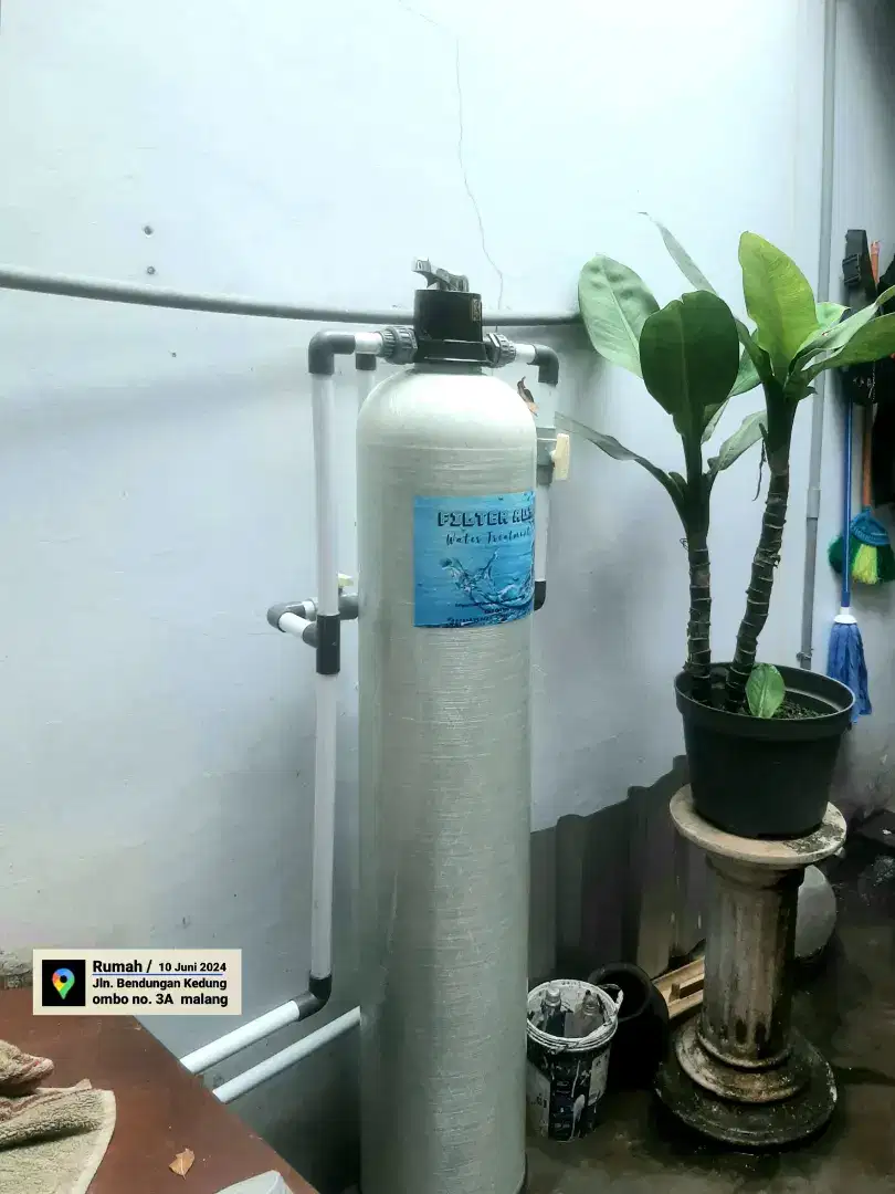 Filter Air Tanah Degan Media yg disesuaikan kondisi airnya.