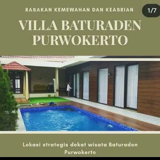 Villa Baturaden Guesthouse Homestay Rumah Sewa Sejuk Purwokerto