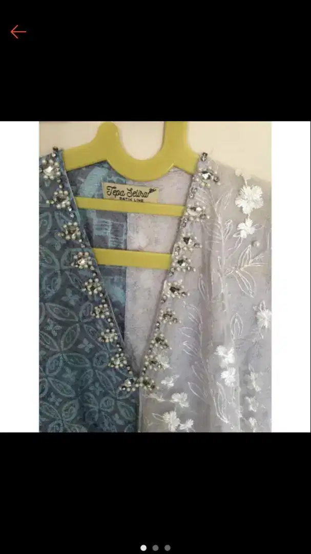 Kaftan dua warna