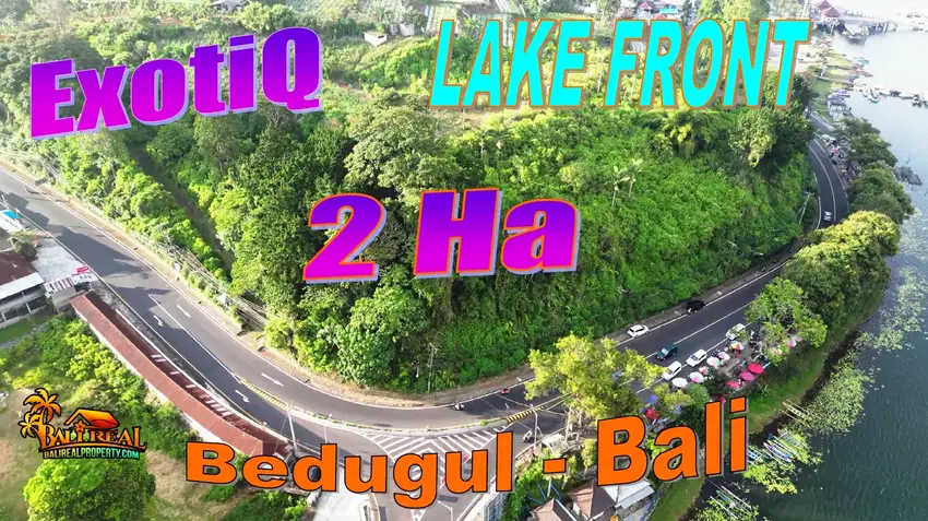 Pinggir Danau Beratan View Gunung 20,000 m2 di Candi Kuning