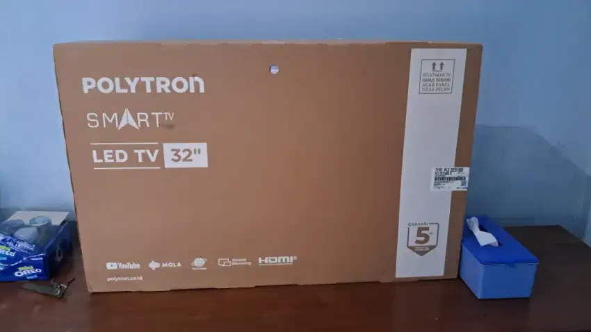 Tv led polytron 32 smart tv digital