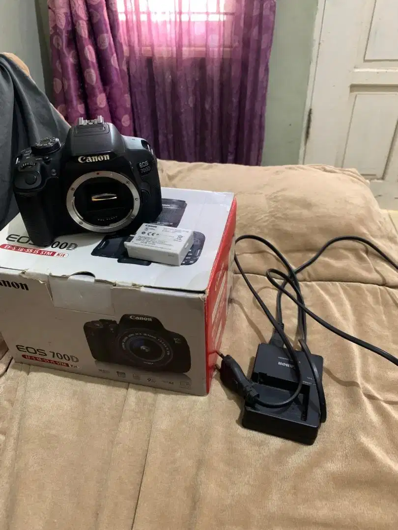 CANON 700D BO minus vignetee jual murah