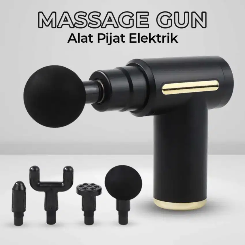 LEHIKO Alat Pijat Elektrik Pundak Punggung Tangan Massage Gun