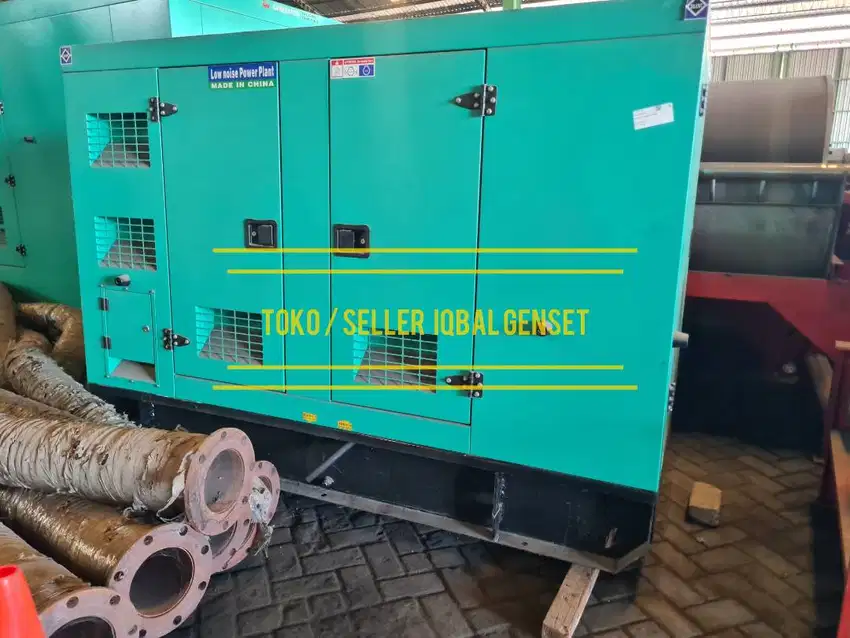 Genset 60 kVA Baru Silent Built Up