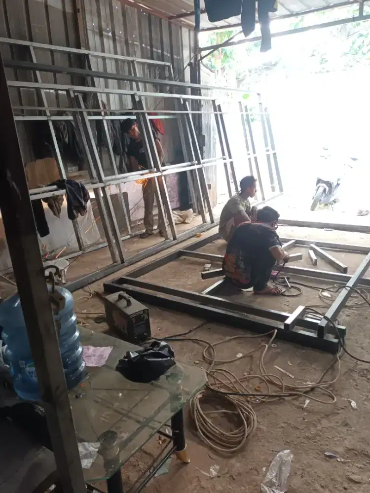 Kanopi selancar atap alderon singgle, dobel