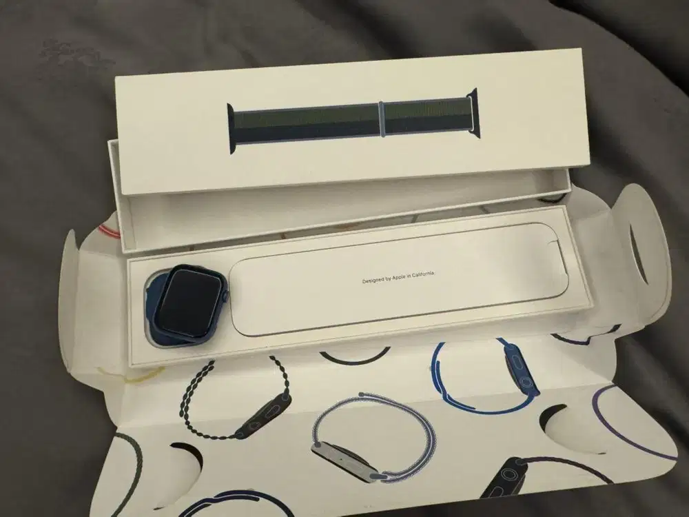 Apple watch series 7 blue 45 mm