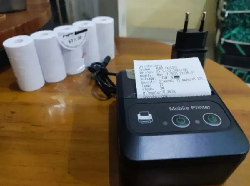 Printer Bluetooth Mini Thermal untuk Kasir