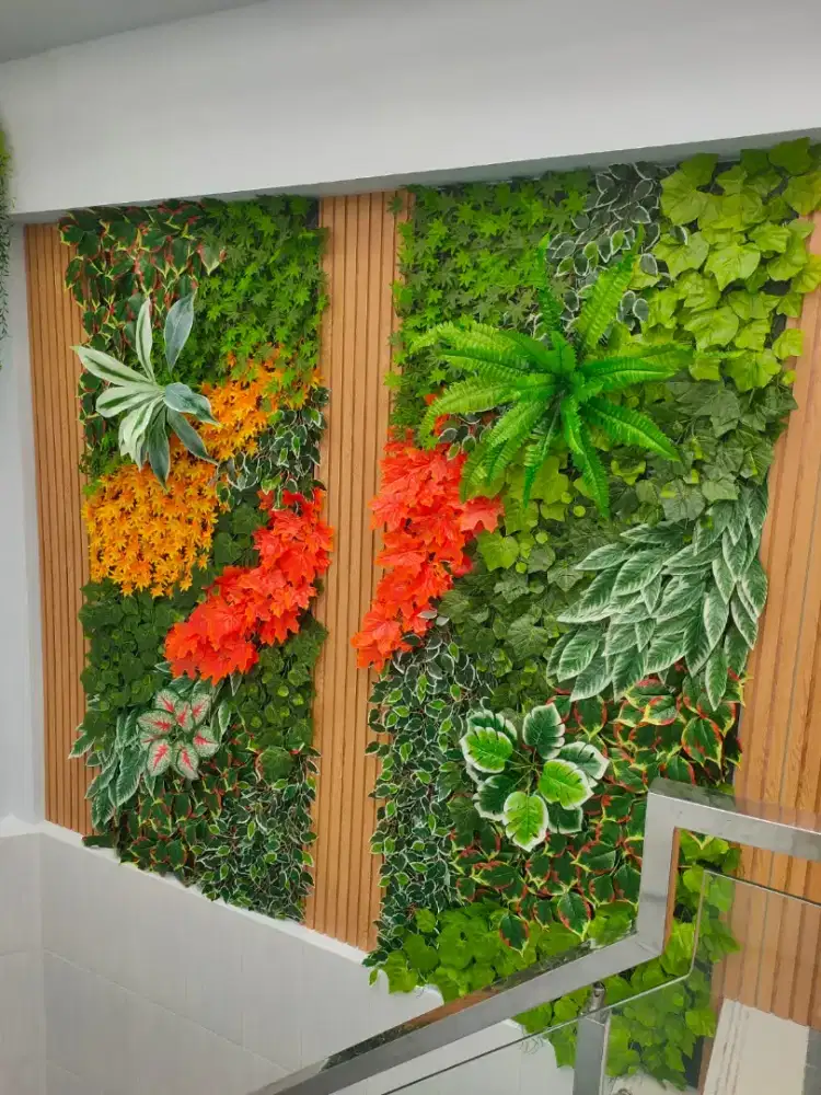 Vertikal garden sintetis