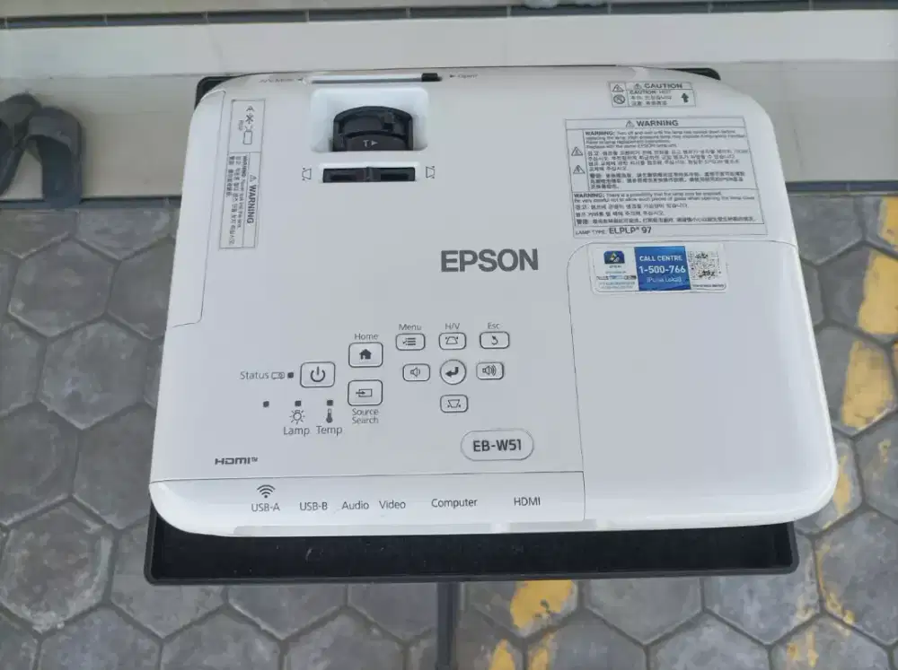 EPSON EB W51 LCD PROYEKTOR SECOND SEGEL