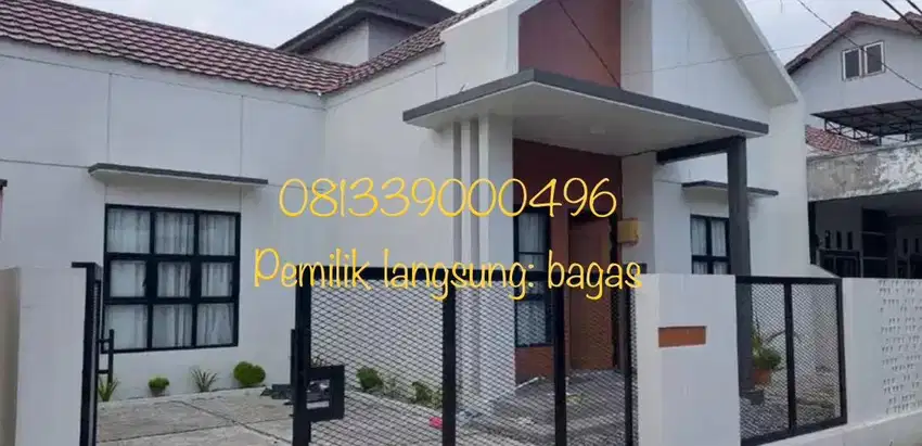 Jual Cepat Rumah Ayani, Komplek Villa Sepakat 2 (Paris 2) Pontianak