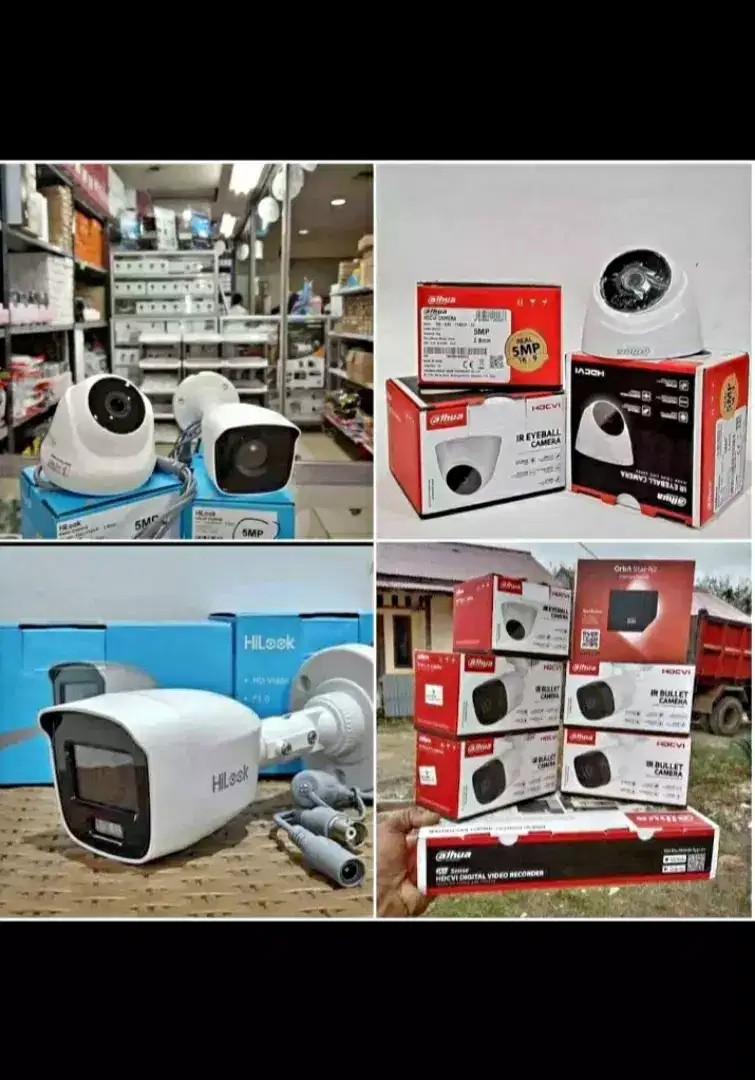 Sedia cctv paket lengkap barang ready