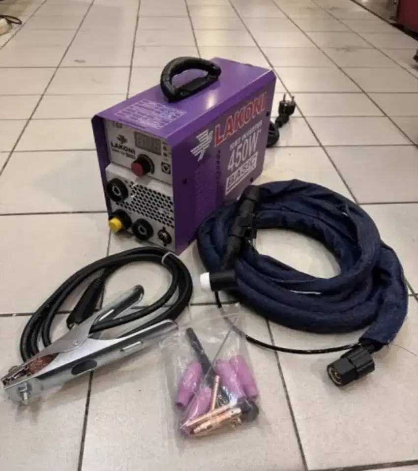 MURAH Mesin Las Mig gasless 120A Tanpa Gas LAKONI BASIC MDON MOLLAR